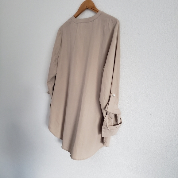 Chico's cream button-down top - Picture 3 of 6